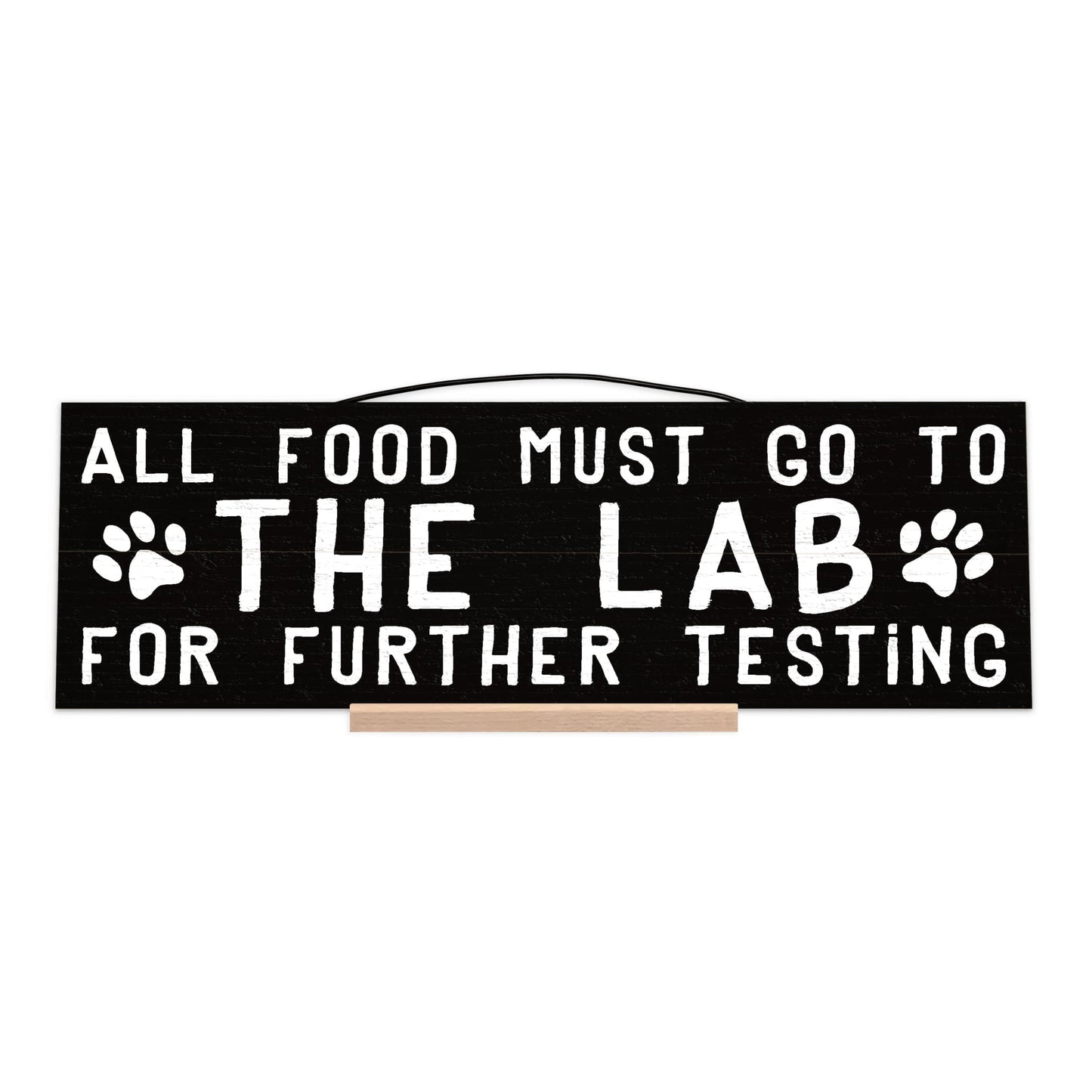 Sawyer's Mill All Food Must Go to The Lab for Further Testing.