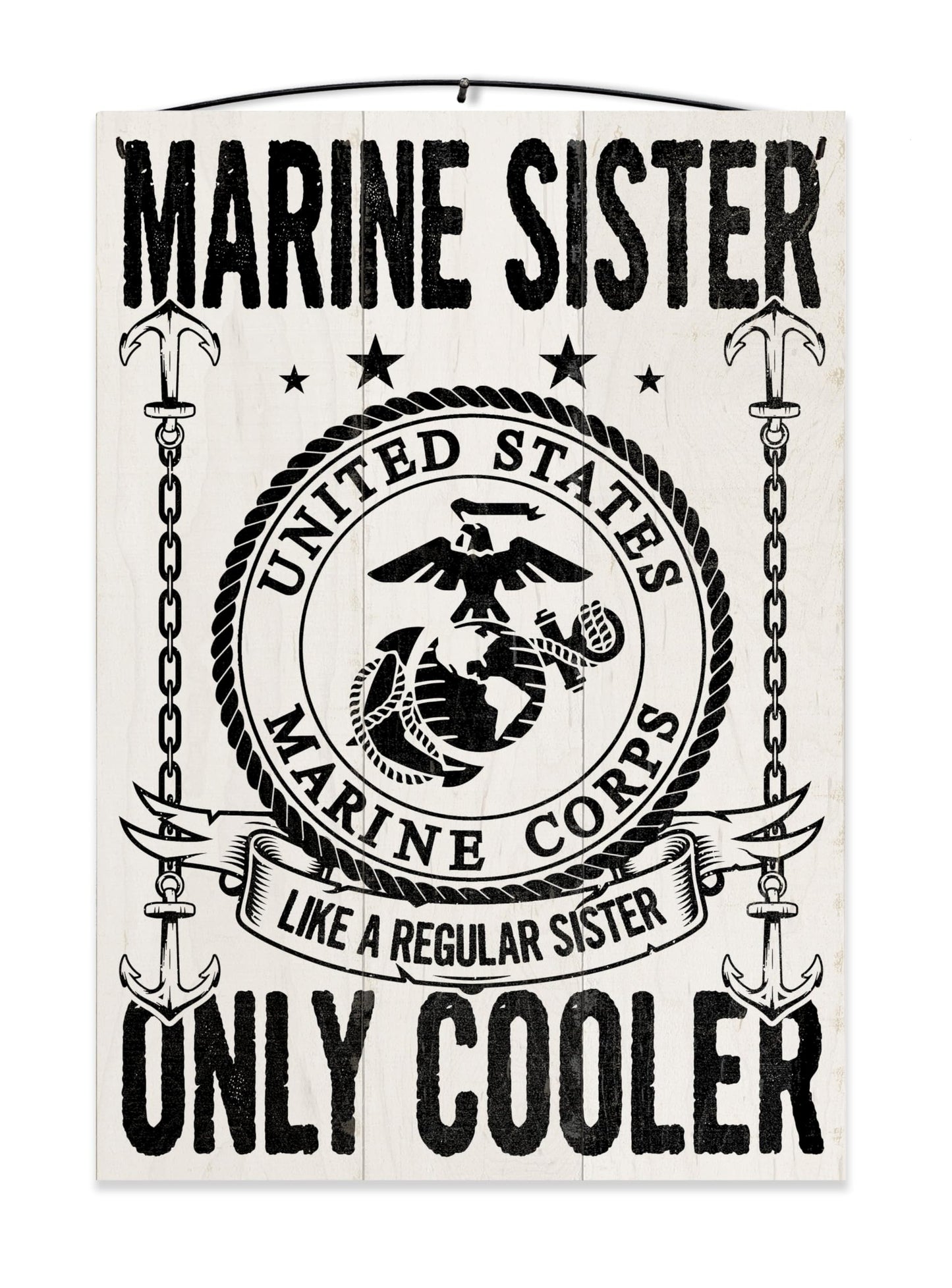 Marine Parent and Sibling Cooler Signs