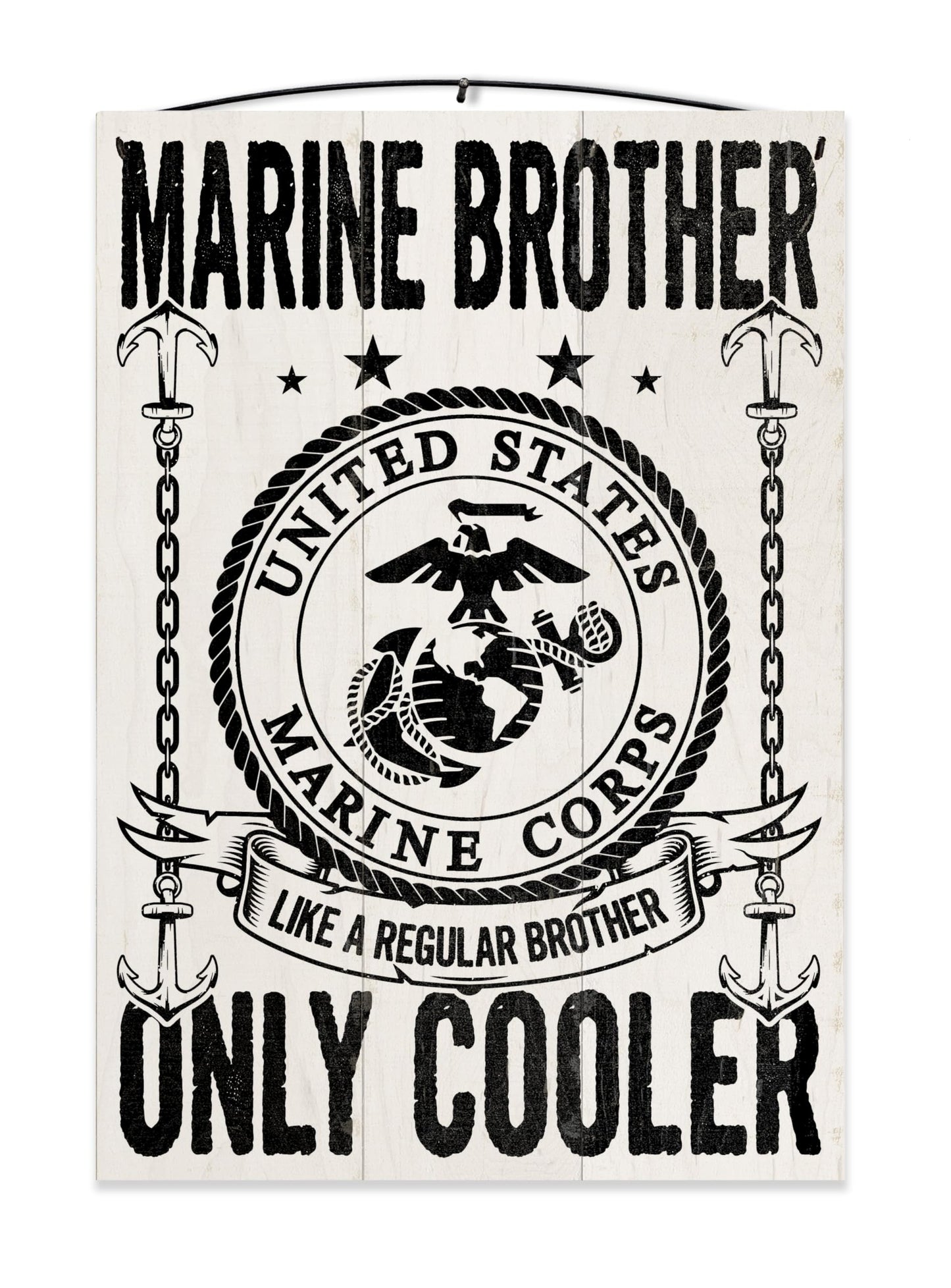 Marine Parent and Sibling Cooler Signs