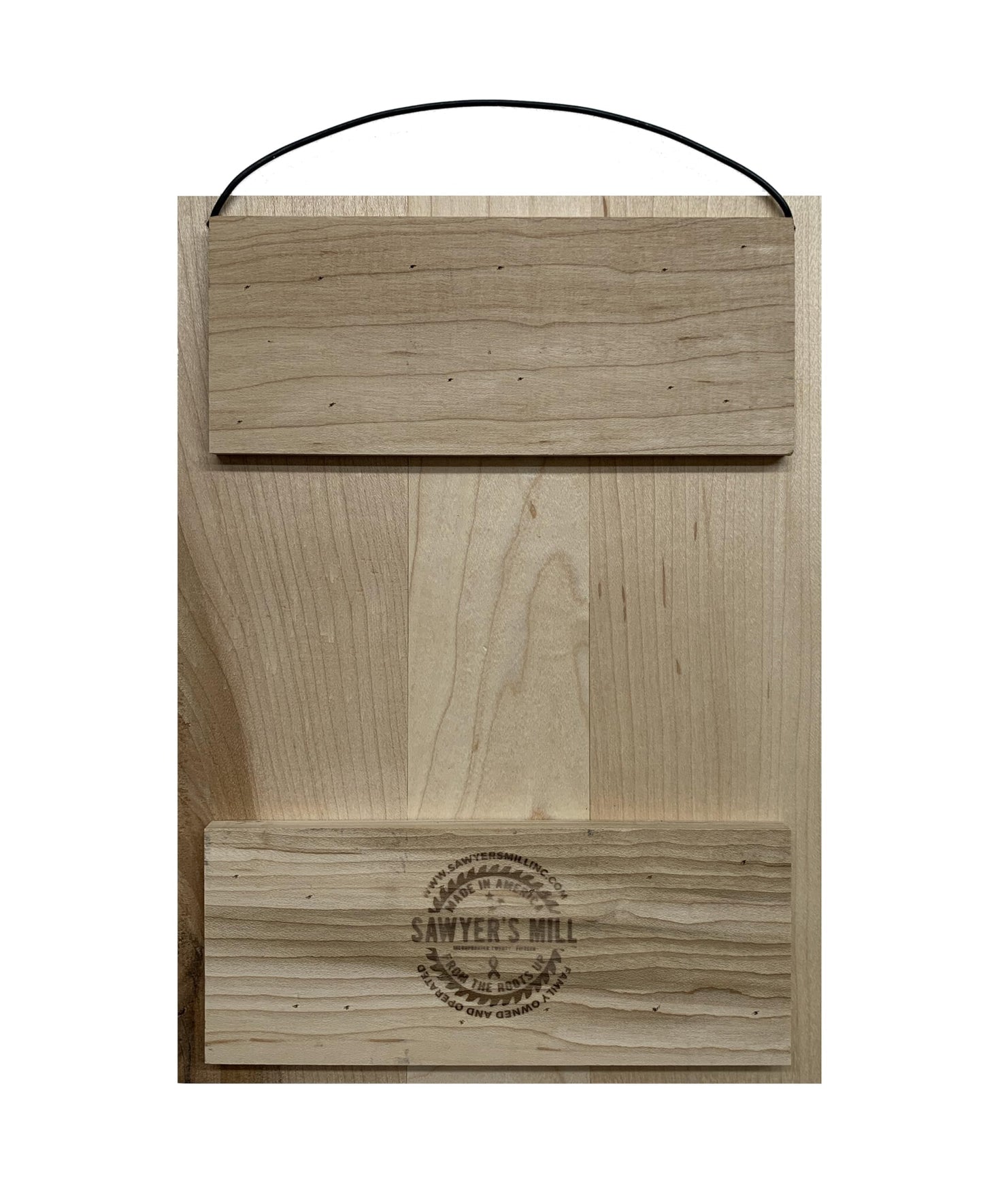 U.S. Marine Corps Oath and Semper Fi | USMC Officially Licensed | UV Printed | 7x10 Inches | Wire for Hanging | Solid Maple |Includes Stand for Tabletop Display