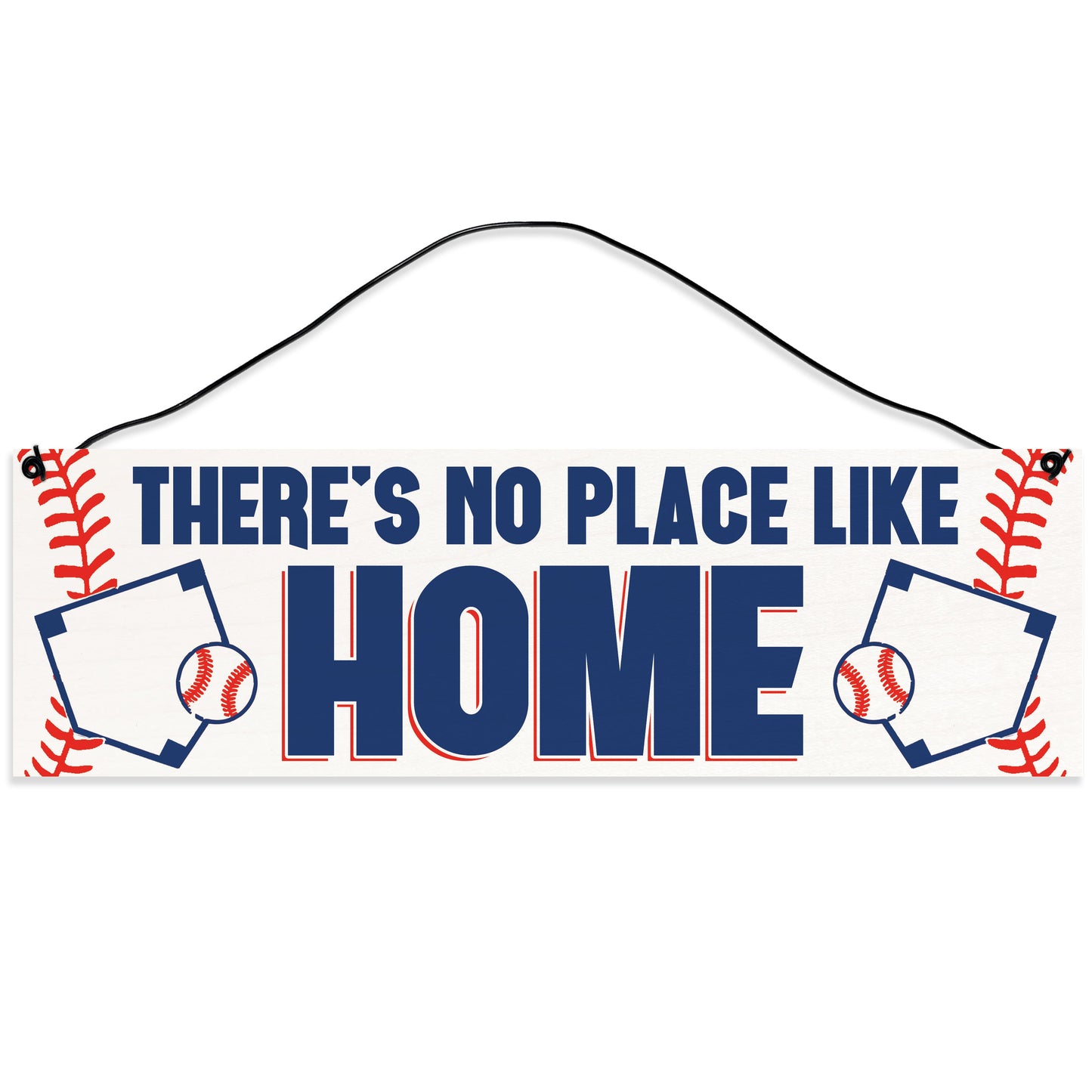 Sawyer's Mill - No Place Like Home. Wood Sign for Home or Office. Measures 3x10 inches.