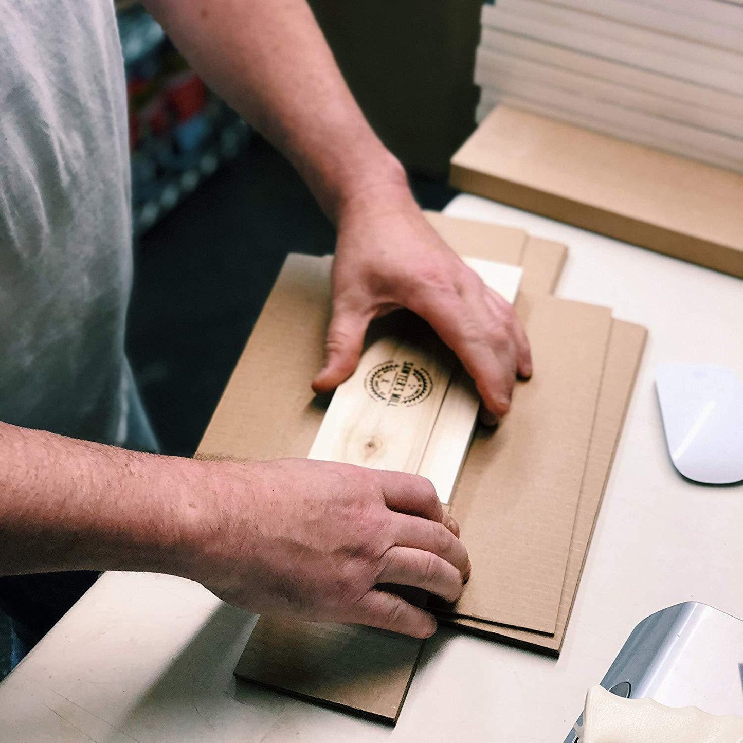 Once a Marine Always a Marine – Handmade USMC Wood Sign with Eagle Globe and Anchor – Officially Licensed Military Wall Art