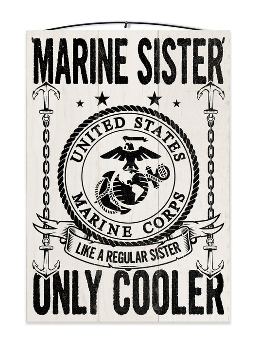 Marine Parent and Sibling Cooler Signs