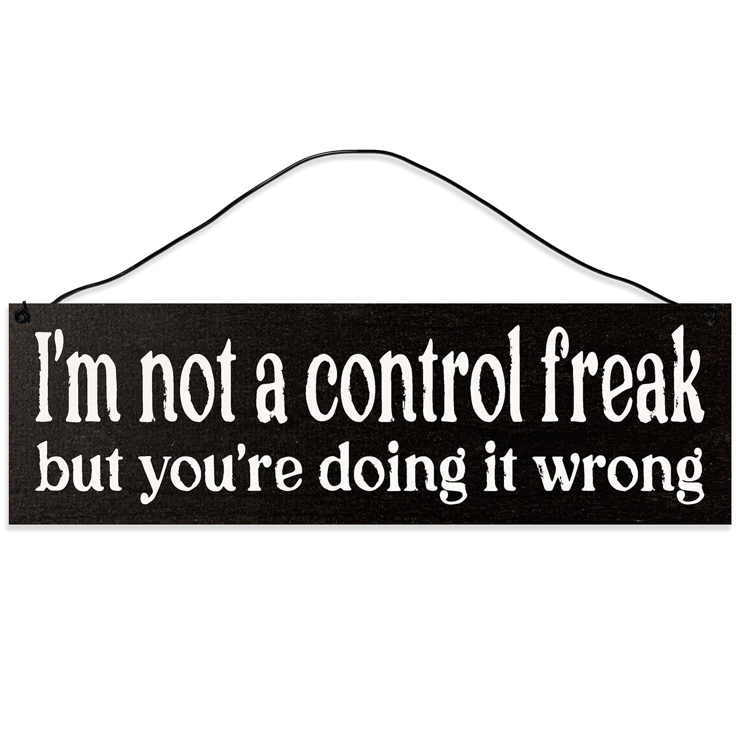 I'm Not a Control Freak, but You're Doing it Wrong.