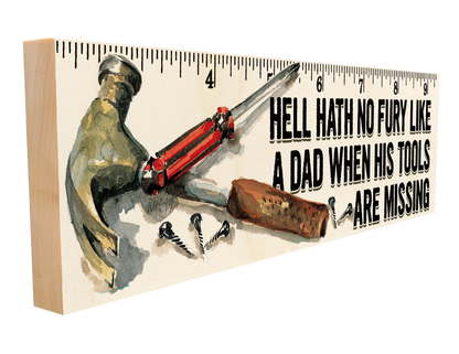 Hell Hath No Fury Like a Dad Whose Tools are Missing.