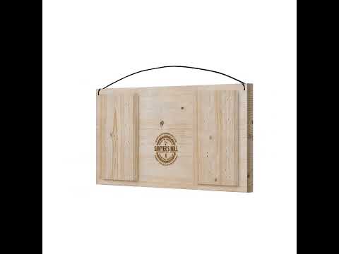 Personalized Homegrown Happiness Wood Sign rotation video