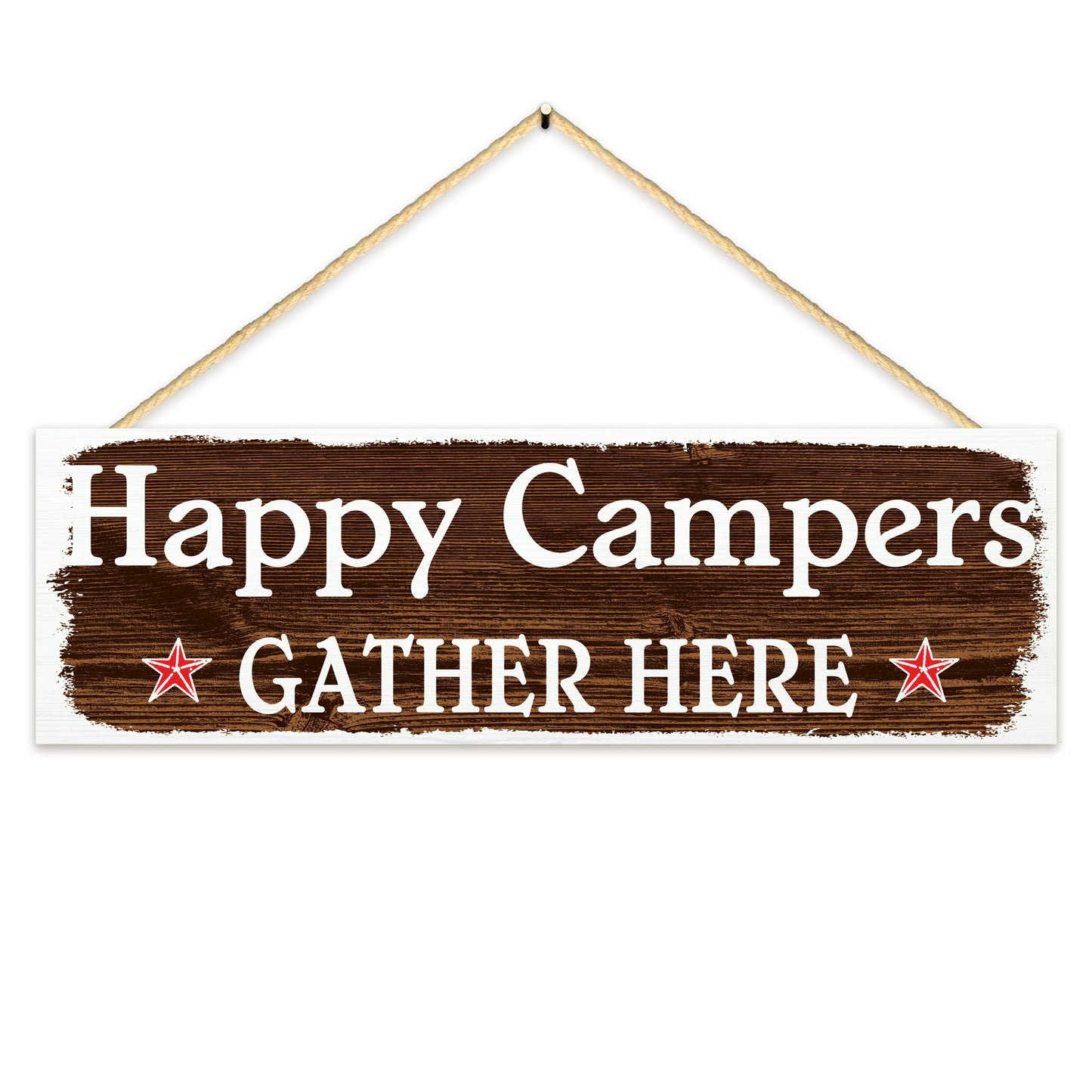 Happy Campers Gather Here.