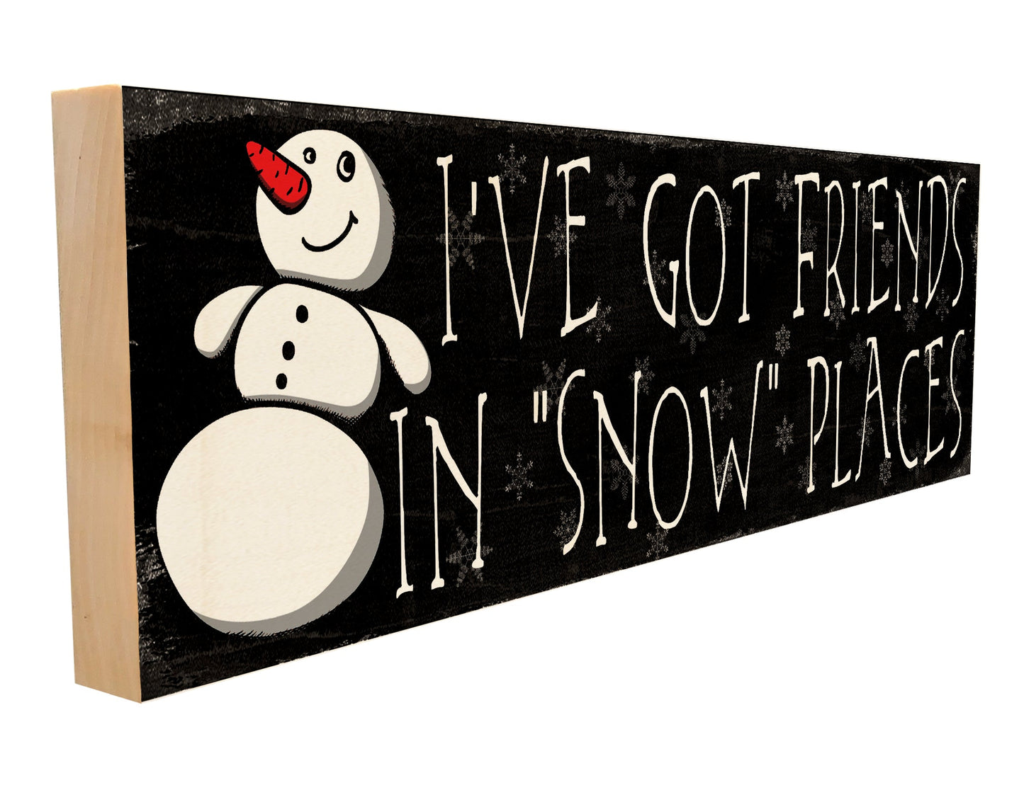 I've Got Friends in Snow Places.
