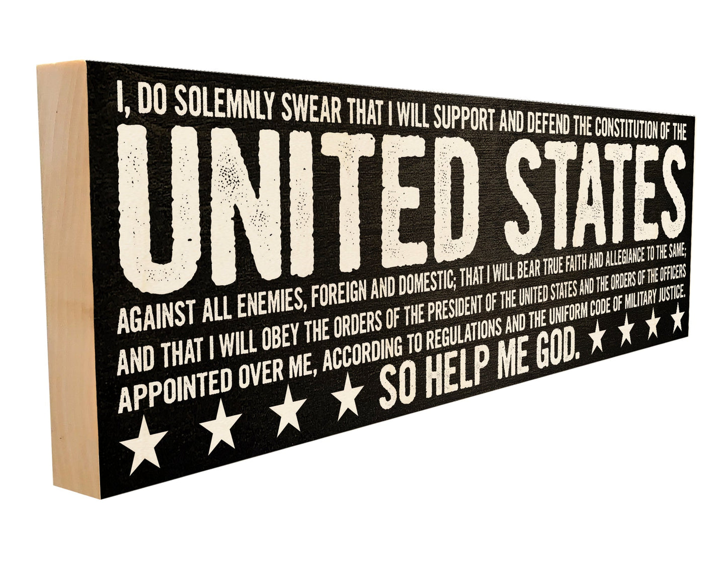 Oath of Enlistment.