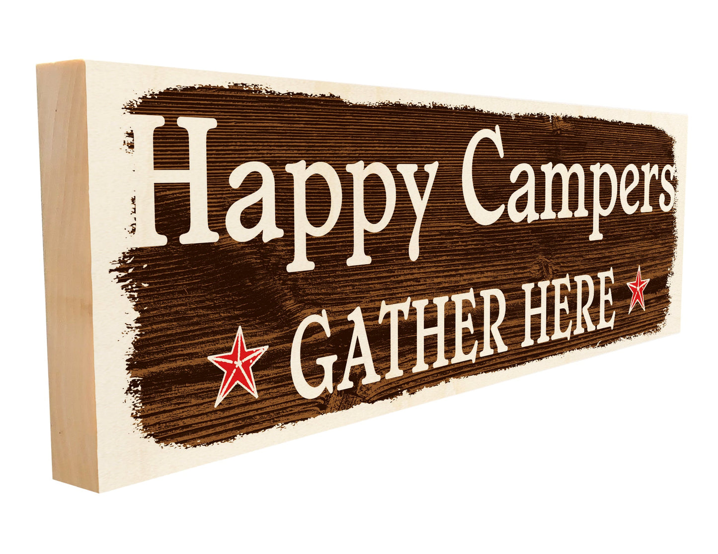 Happy Campers Gather Here.
