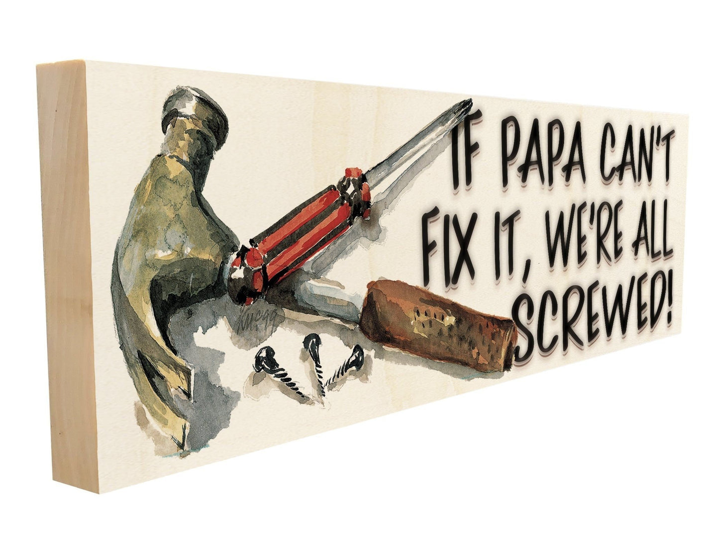 If Papa Can't Fix-It We're All Screwed.